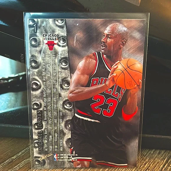 Michael Jordan - 1998 Collectible, Rare Card Metal Universe, Excellent Condition Michael Jordan - 1998 Collectible, Rare Card Metal Universe, Excellent Condition